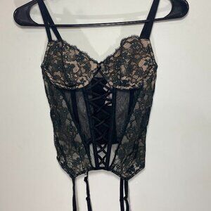 Victoria's Secret Sexy Lace Corset Body Lining